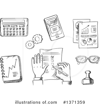 Royalty-Free (RF) Business Clipart Illustration by Vector Tradition SM - Stock Sample #1371359