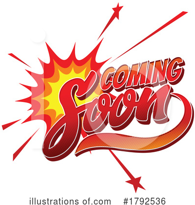 Coming Soon Clipart #1792536 by Vector Tradition SM