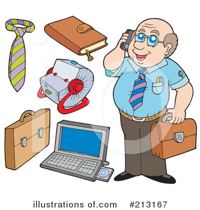 Briefcase Clipart #213167 by visekart