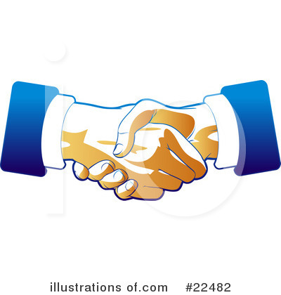 Handshake Clipart #22482 by Tonis Pan