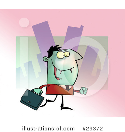 Briefcase Clipart #29372 by Hit Toon