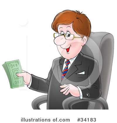 Royalty-Free (RF) Business Clipart Illustration by Alex Bannykh - Stock Sample #34183