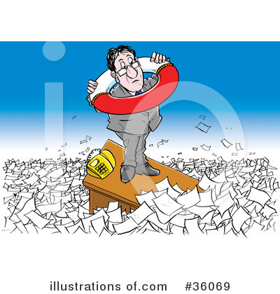 Royalty-Free (RF) Business Clipart Illustration by Alex Bannykh - Stock Sample #36069