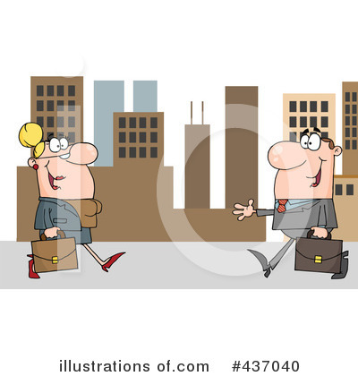 Royalty-Free (RF) Business Clipart Illustration by Hit Toon - Stock Sample #437040
