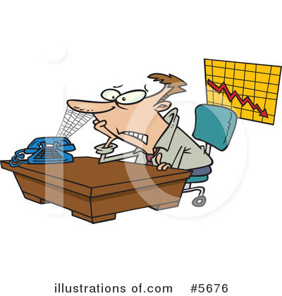 Royalty-Free (RF) Business Clipart Illustration by toonaday - Stock Sample #5676