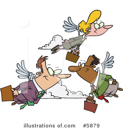 Flying Clipart #5879 by toonaday