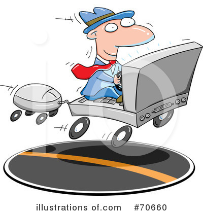 Commuting Clipart #70660 by jtoons