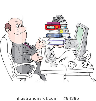 Royalty-Free (RF) Business Clipart Illustration by Alex Bannykh - Stock Sample #84395