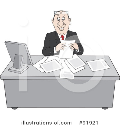 Office Clipart #91921 by Alex Bannykh