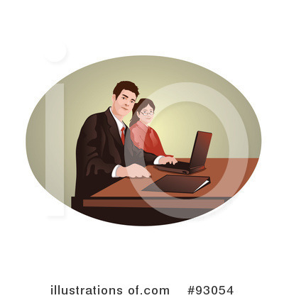Royalty-Free (RF) Business Clipart Illustration by mayawizard101 - Stock Sample #93054