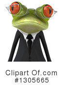 Business Frog Clipart #1305665 by Julos