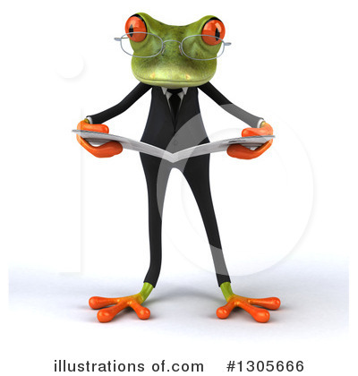 Green Frog Clipart #1305666 by Julos