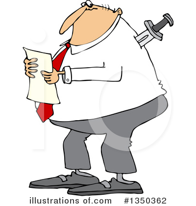 Royalty-Free (RF) Business Man Clipart Illustration by djart - Stock Sample #1350362