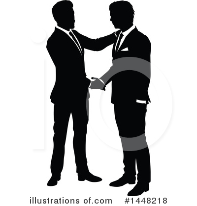 Handshake Clipart #1448218 by AtStockIllustration