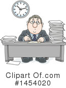 Business Man Clipart #1454020 by Alex Bannykh