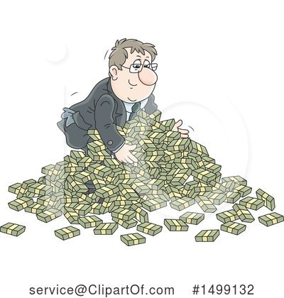 Finance Clipart #1499132 by Alex Bannykh