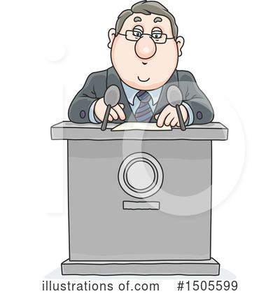Royalty-Free (RF) Business Man Clipart Illustration by Alex Bannykh - Stock Sample #1505599