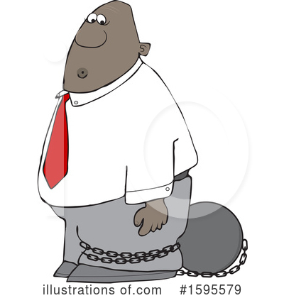 Royalty-Free (RF) Business Man Clipart Illustration by djart - Stock Sample #1595579