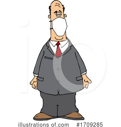 Royalty-Free (RF) Business Man Clipart Illustration by djart - Stock Sample #1709285