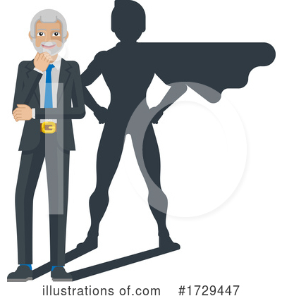 Super Man Clipart #1729447 by AtStockIllustration