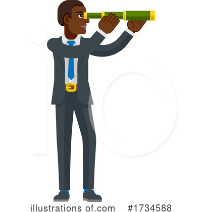 Royalty-Free (RF) Business Man Clipart Illustration by AtStockIllustration - Stock Sample #1734588