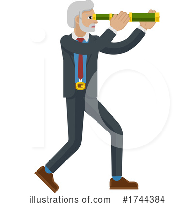 Telescope Clipart #1744384 by AtStockIllustration