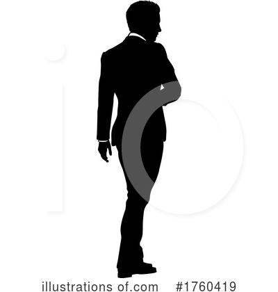 Royalty-Free (RF) Business Man Clipart Illustration by AtStockIllustration - Stock Sample #1760419