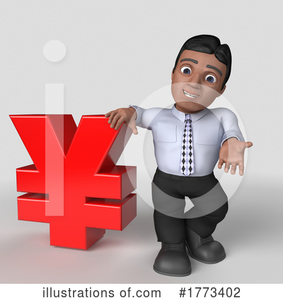 Royalty-Free (RF) Business Man Clipart Illustration by KJ Pargeter - Stock Sample #1773402