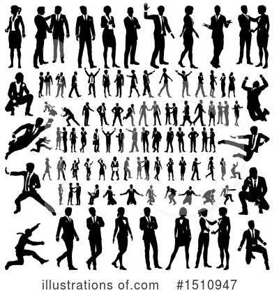 Royalty-Free (RF) Business People Clipart Illustration by AtStockIllustration - Stock Sample #1510947