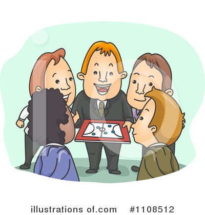 Royalty-Free (RF) Business Team Clipart Illustration by BNP Design Studio - Stock Sample #1108512