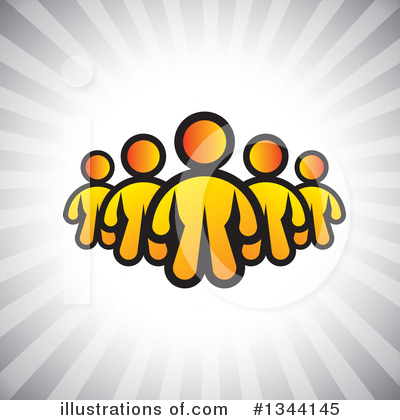 Royalty-Free (RF) Business Team Clipart Illustration by ColorMagic - Stock Sample #1344145