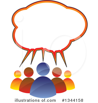 Royalty-Free (RF) Business Team Clipart Illustration by ColorMagic - Stock Sample #1344158