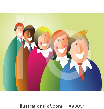 Royalty-Free (RF) Business Team Clipart Illustration by Prawny - Stock Sample #90831