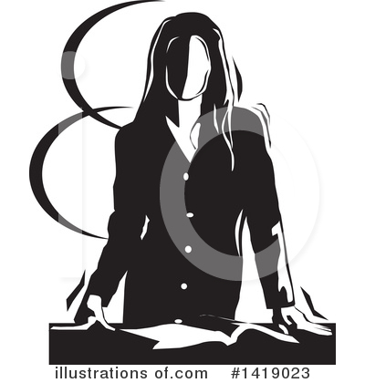 Career Clipart #1419023 by David Rey