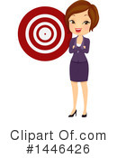 Business Woman Clipart #1446426 by BNP Design Studio