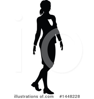 Royalty-Free (RF) Business Woman Clipart Illustration by AtStockIllustration - Stock Sample #1448228