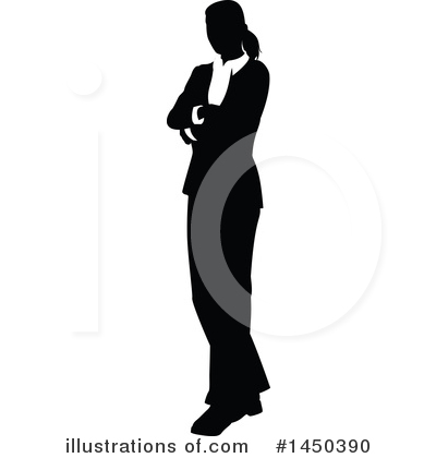 Royalty-Free (RF) Business Woman Clipart Illustration by AtStockIllustration - Stock Sample #1450390
