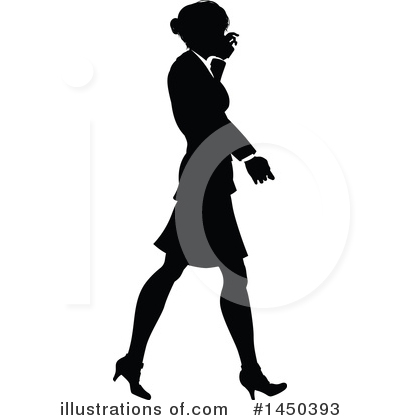 Royalty-Free (RF) Business Woman Clipart Illustration by AtStockIllustration - Stock Sample #1450393