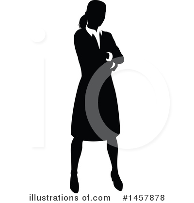 Royalty-Free (RF) Business Woman Clipart Illustration by AtStockIllustration - Stock Sample #1457878