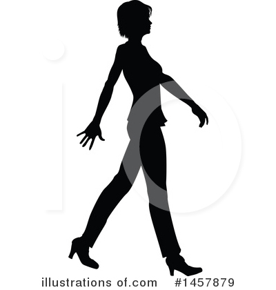 Royalty-Free (RF) Business Woman Clipart Illustration by AtStockIllustration - Stock Sample #1457879