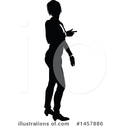 Royalty-Free (RF) Business Woman Clipart Illustration by AtStockIllustration - Stock Sample #1457880