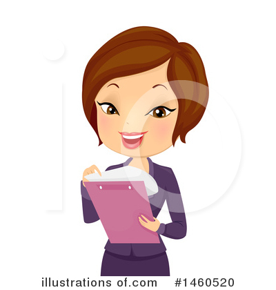 Royalty-Free (RF) Business Woman Clipart Illustration by BNP Design Studio - Stock Sample #1460520