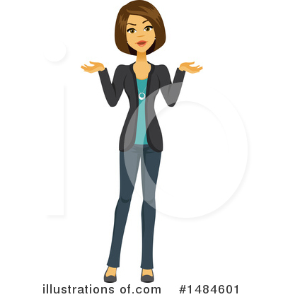 Royalty-Free (RF) Business Woman Clipart Illustration by Amanda Kate - Stock Sample #1484601