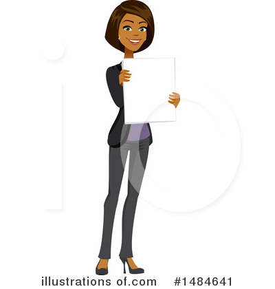 Royalty-Free (RF) Business Woman Clipart Illustration by Amanda Kate - Stock Sample #1484641