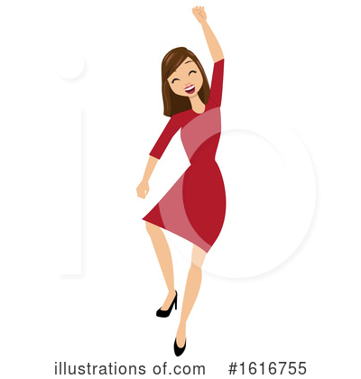 Business Woman Clipart #1616755 by peachidesigns