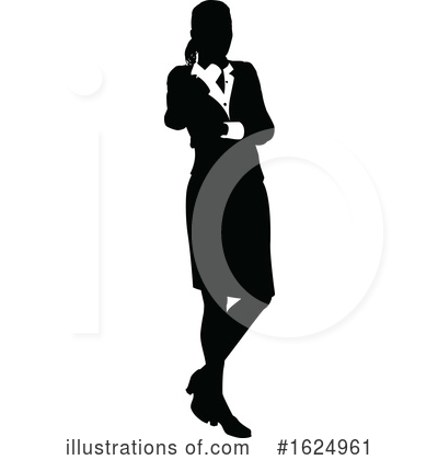 Royalty-Free (RF) Business Woman Clipart Illustration by AtStockIllustration - Stock Sample #1624961