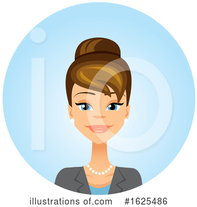Royalty-Free (RF) Business Woman Clipart Illustration by Amanda Kate - Stock Sample #1625486