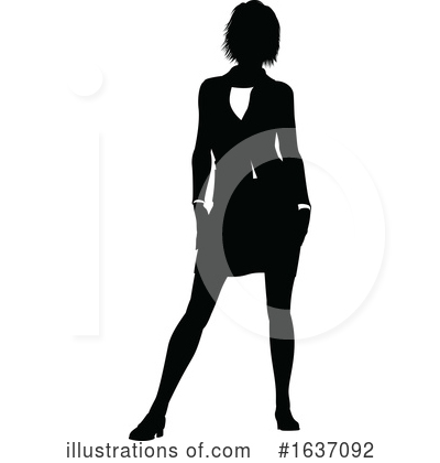 Royalty-Free (RF) Business Woman Clipart Illustration by AtStockIllustration - Stock Sample #1637092