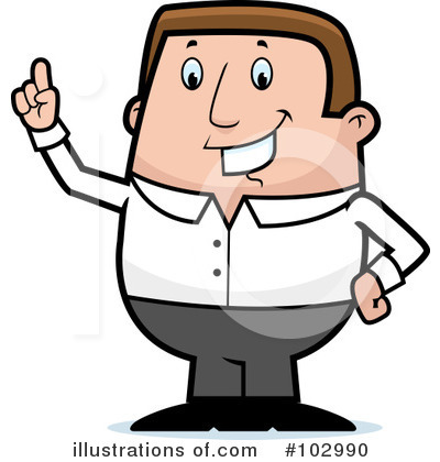 Royalty-Free (RF) Businessman Clipart Illustration by Cory Thoman - Stock Sample #102990