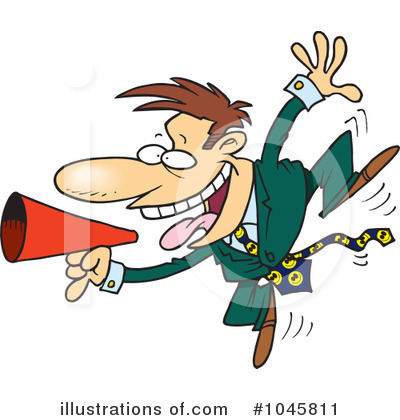 Megaphone Clipart #1045811 by toonaday